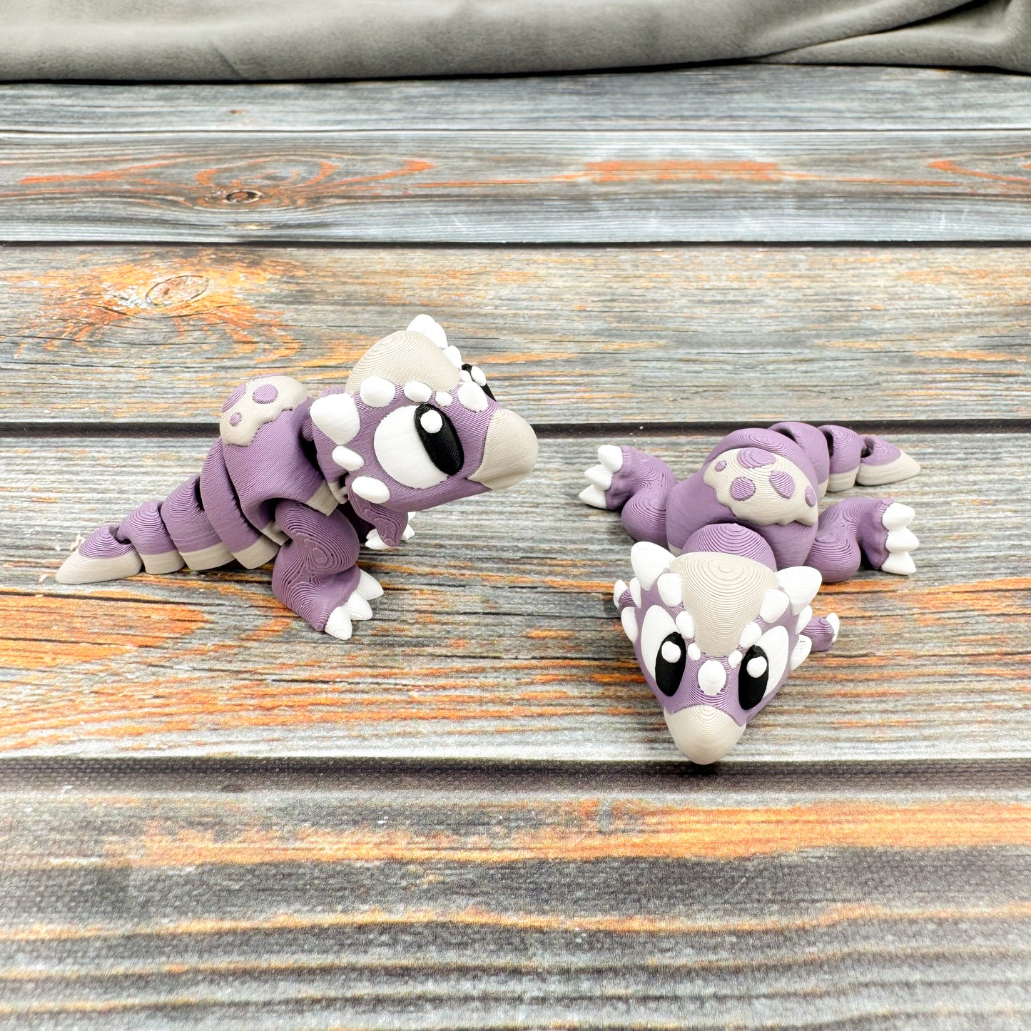 Stygimoloch in Eggshell 3D Printed Fidget Figure