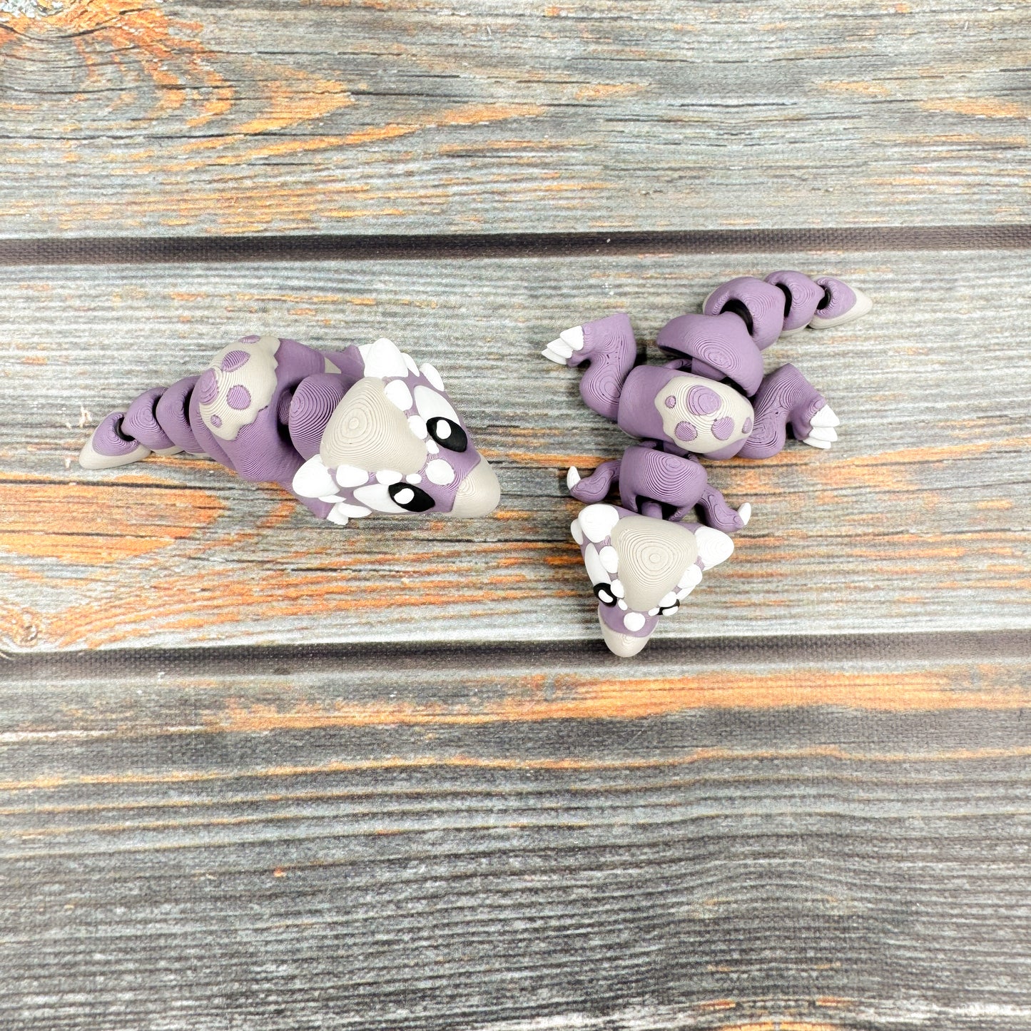 Stygimoloch in Eggshell 3D Printed Fidget Figure