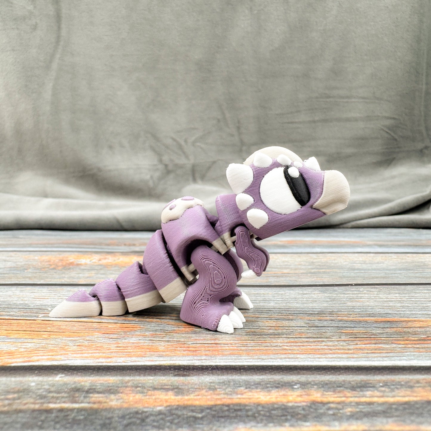 Stygimoloch in Eggshell 3D Printed Fidget Figure