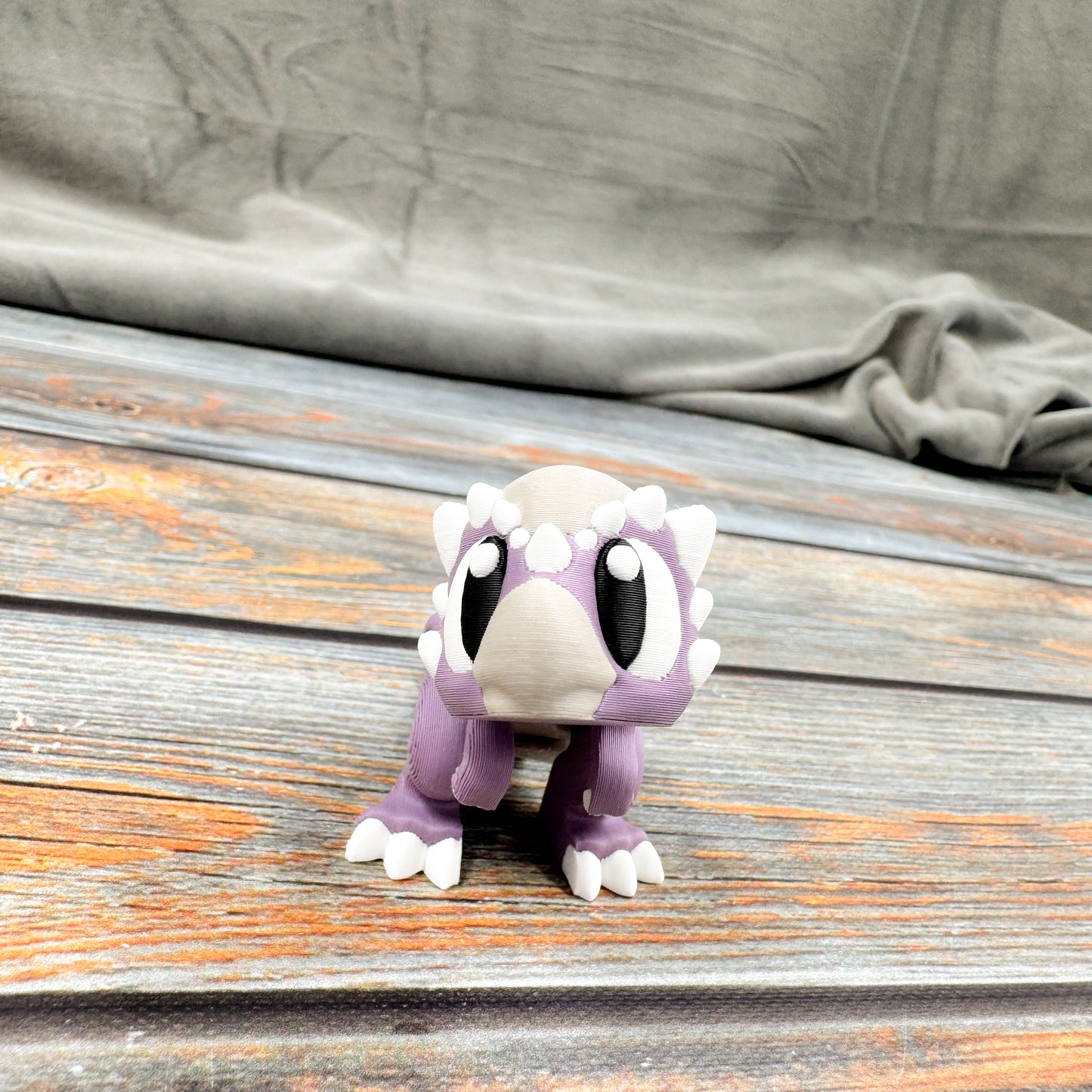 Stygimoloch in Eggshell 3D Printed Fidget Figure