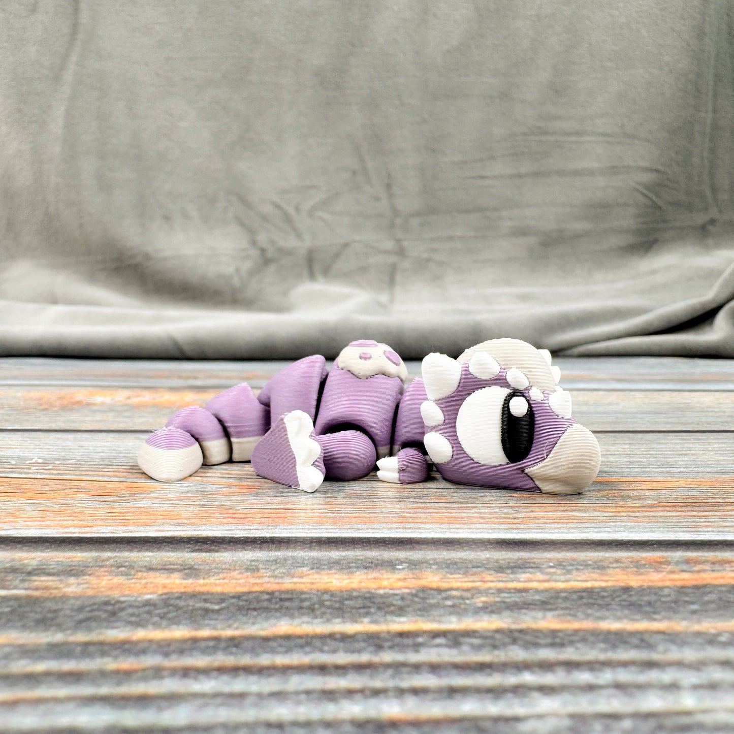 Stygimoloch in Eggshell 3D Printed Fidget Figure