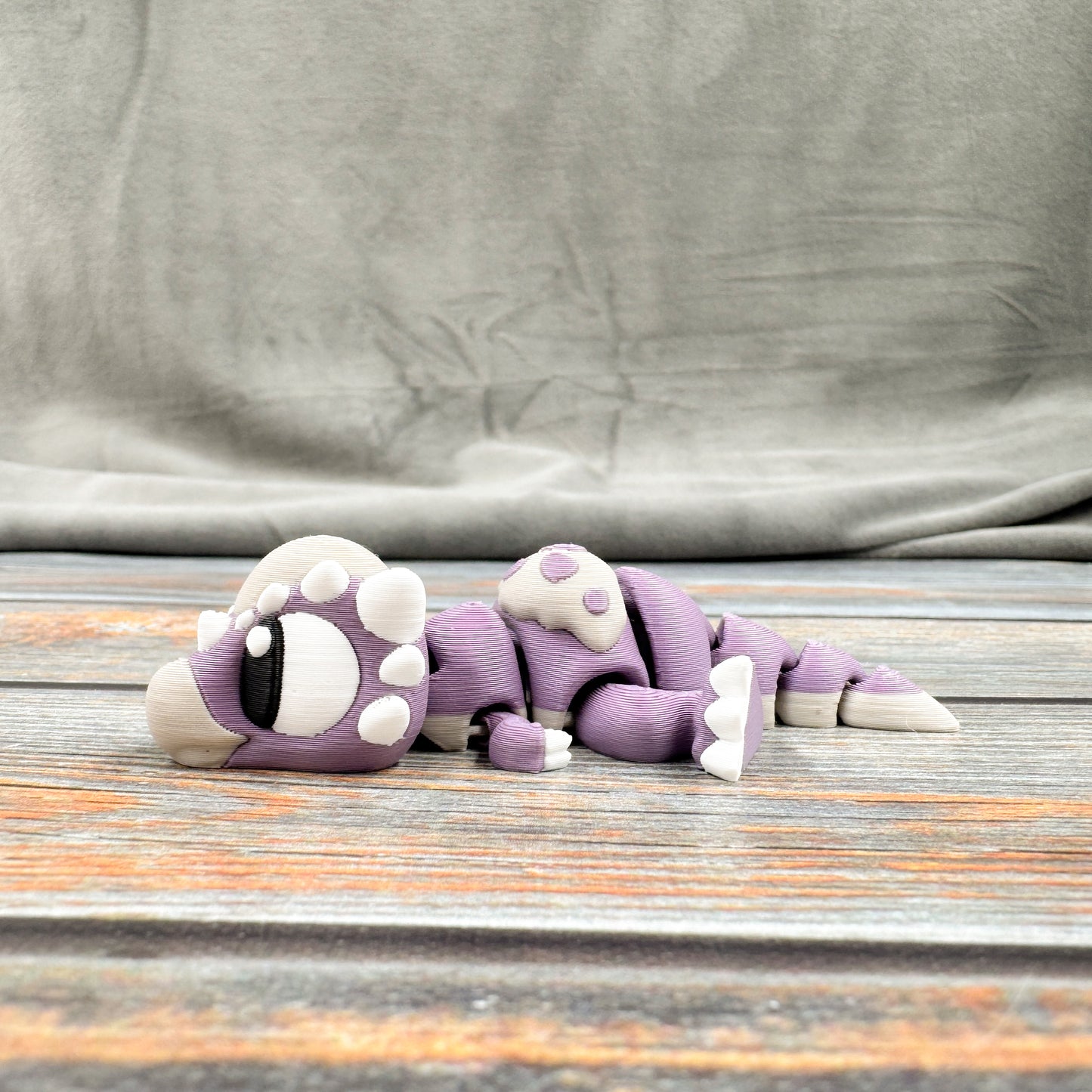 Stygimoloch in Eggshell 3D Printed Fidget Figure