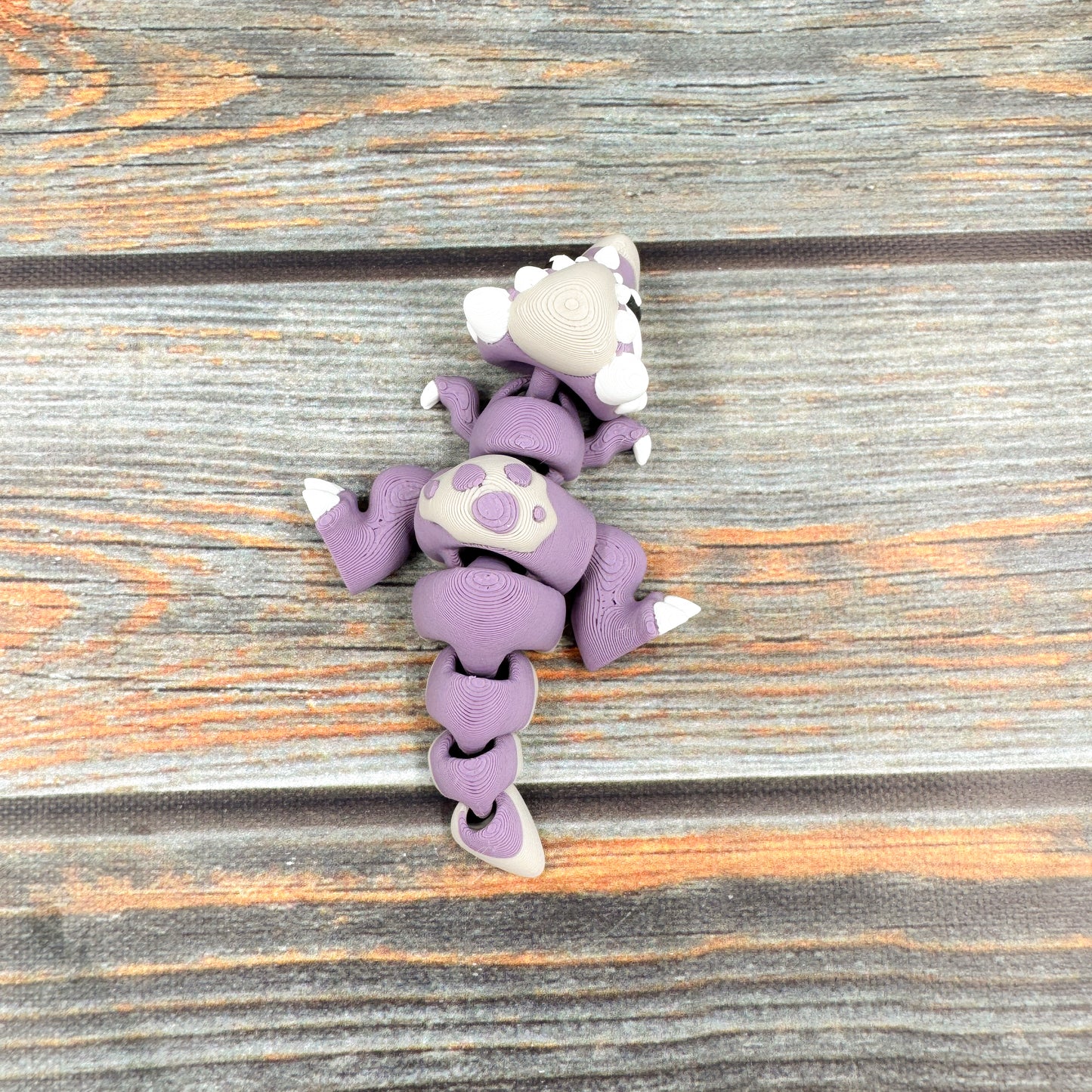 Stygimoloch in Eggshell 3D Printed Fidget Figure