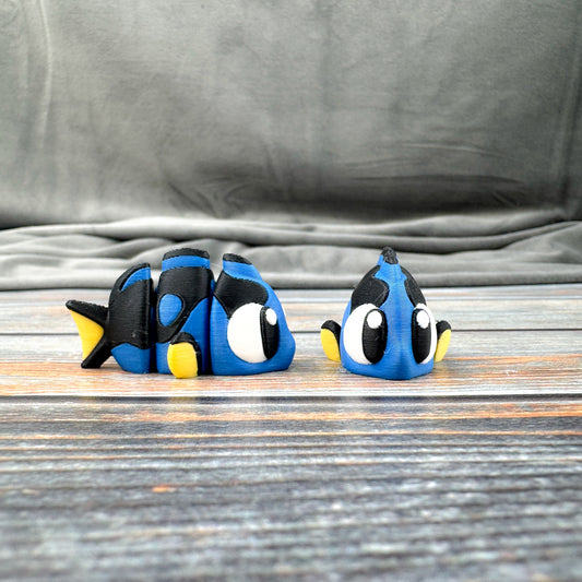 Surgeonfish Articulated 3D Printed Fidget Figure