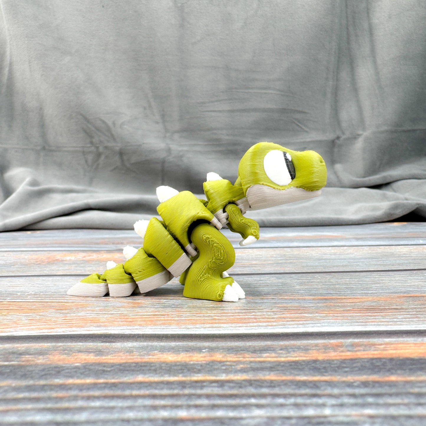 T-Rex Articulated 3D Printed Fidget Figure