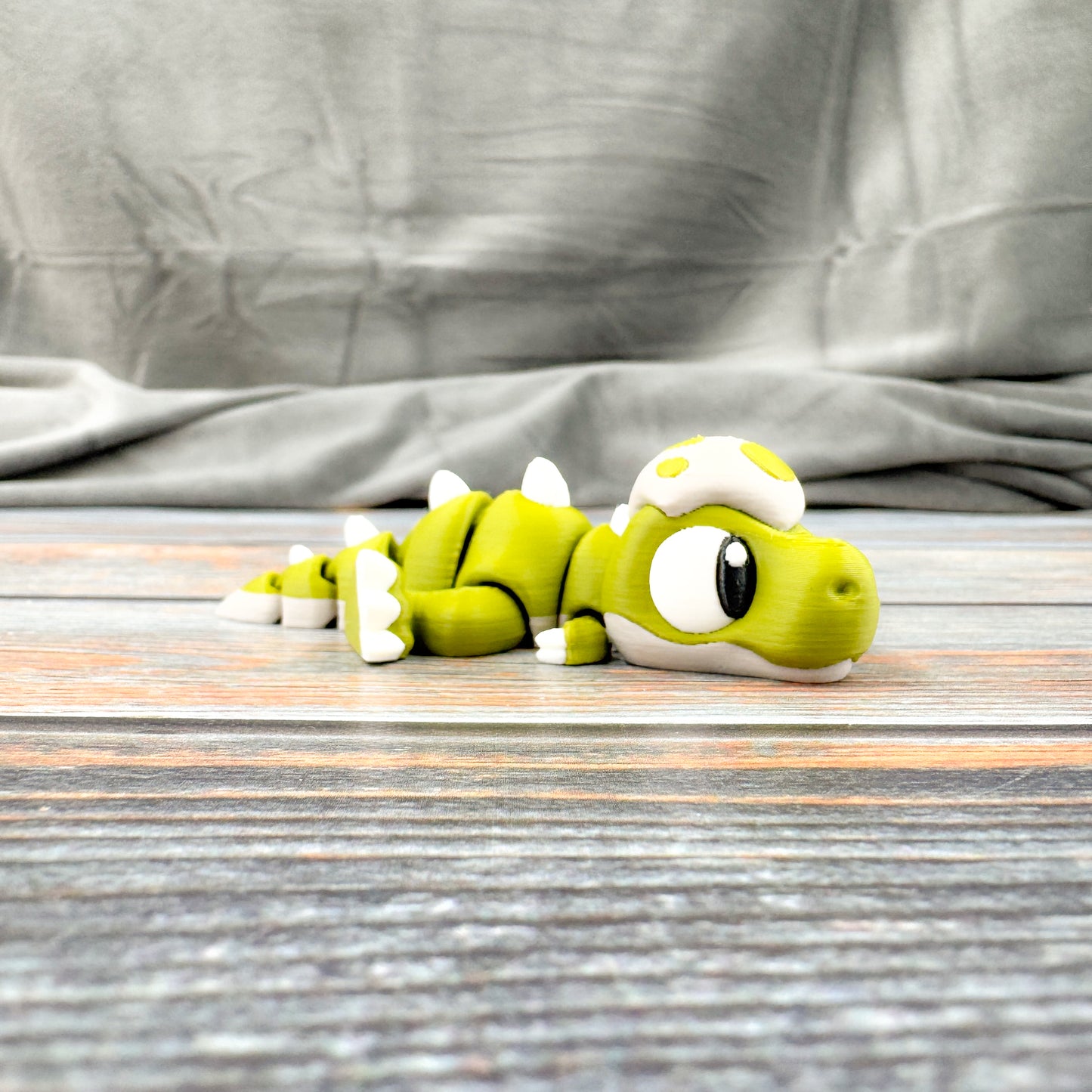 T-Rex in Eggshell 3D Printed Fidget Figure
