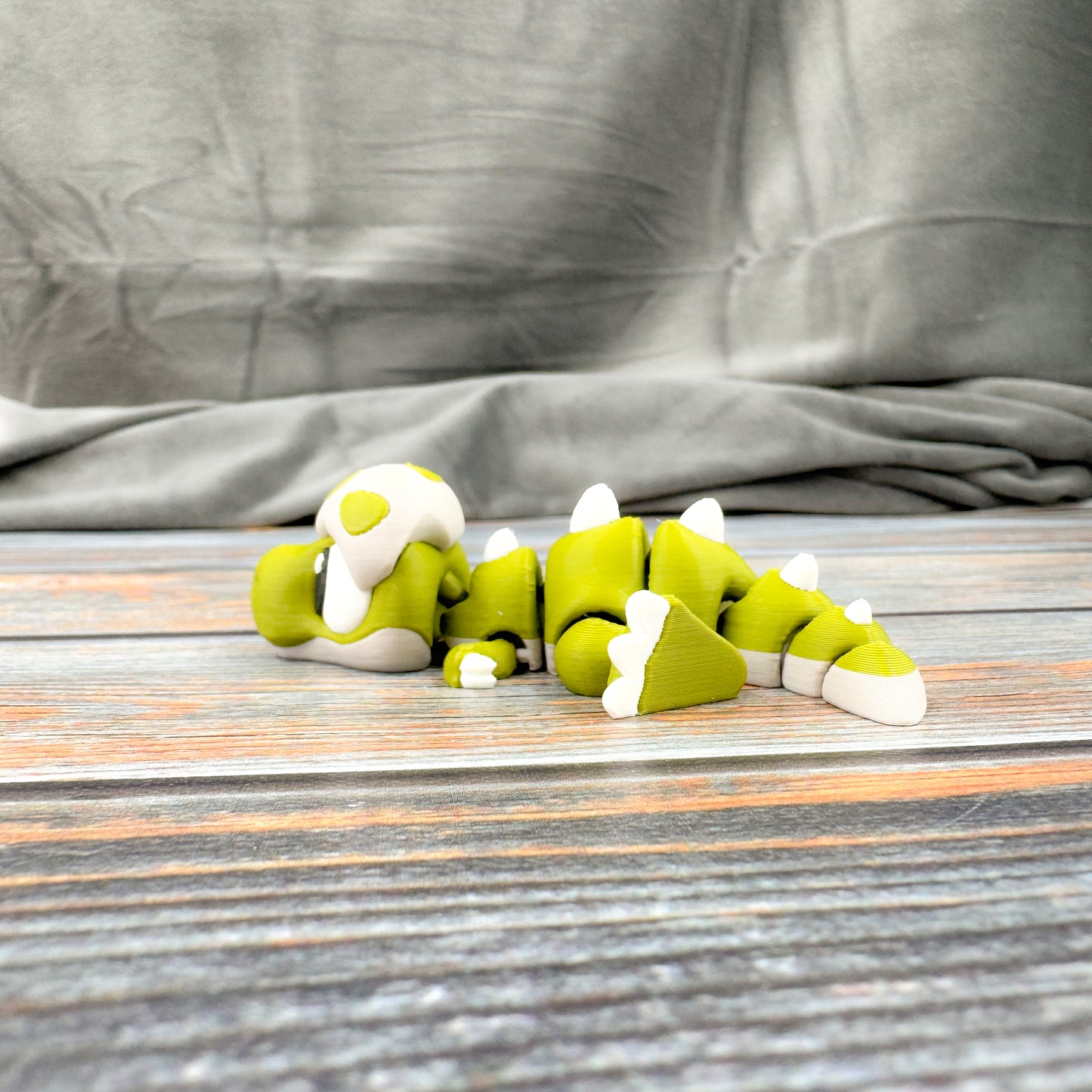 T-Rex in Eggshell 3D Printed Fidget Figure