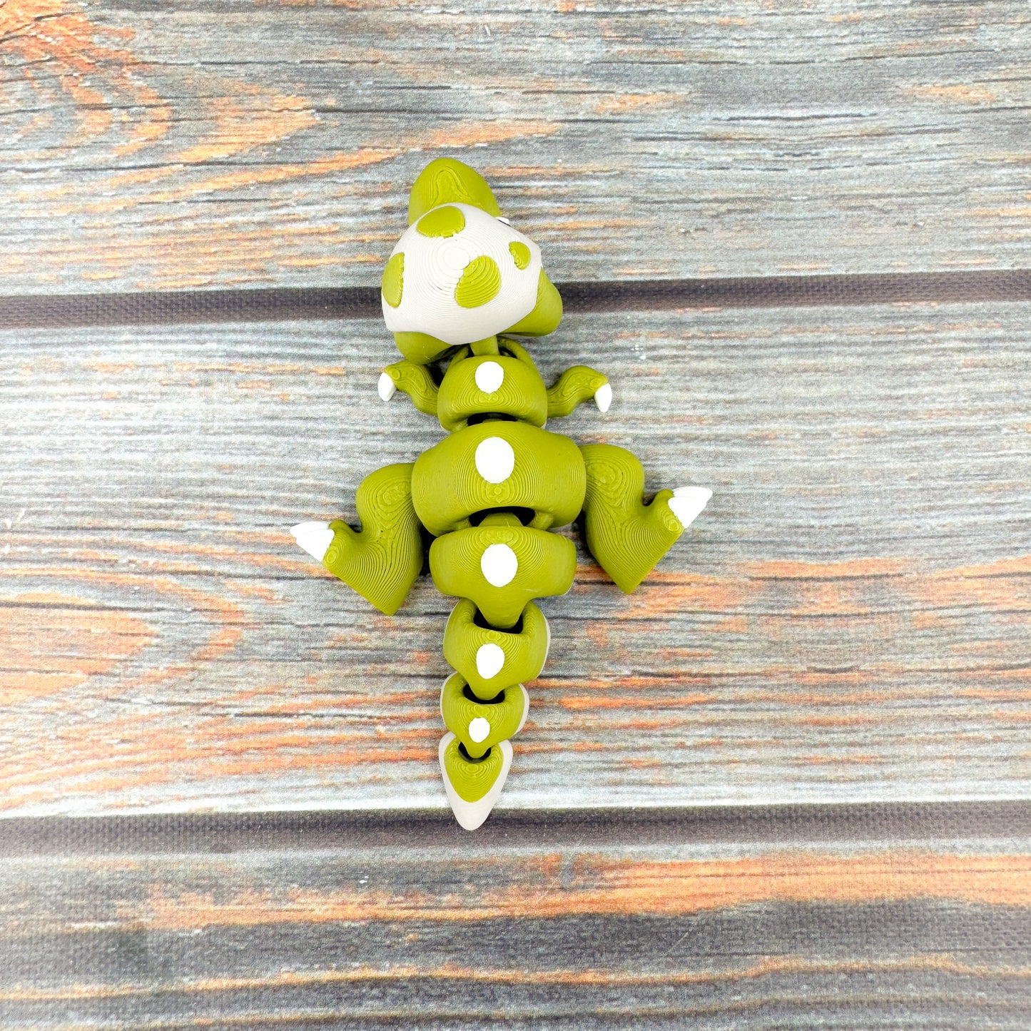 T-Rex in Eggshell 3D Printed Fidget Figure