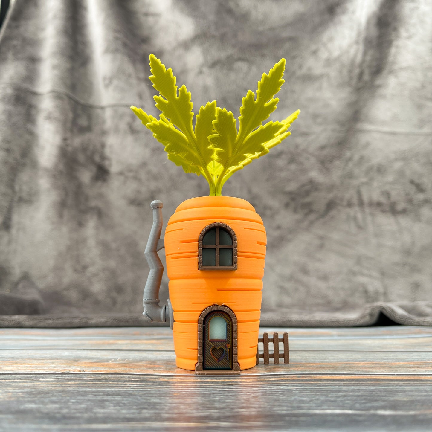 Enchanted Carrot Fairy House