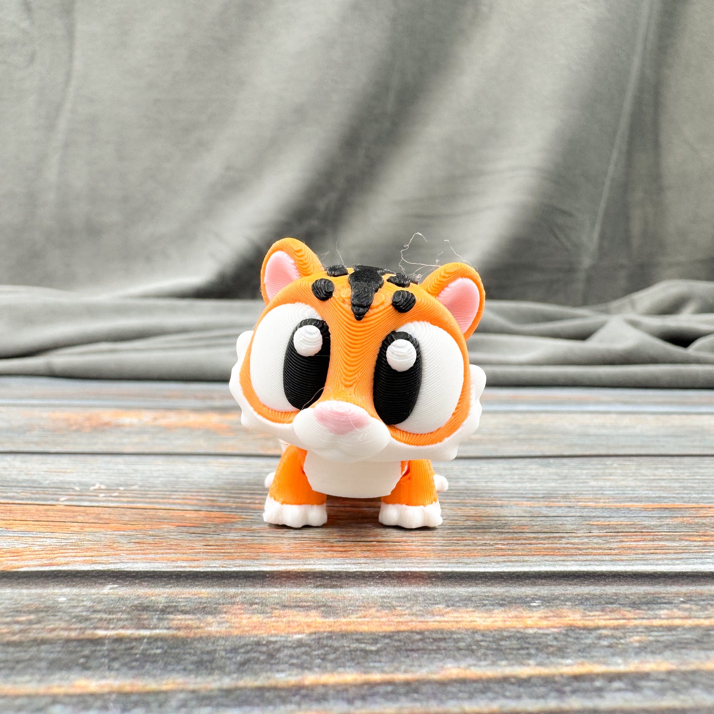 Tiger Articulated 3D Printed Fidget Figure