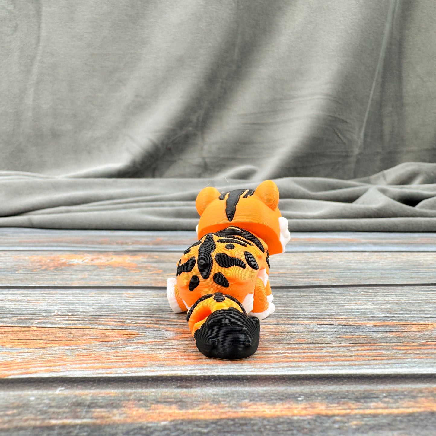 Tiger Articulated 3D Printed Fidget Figure