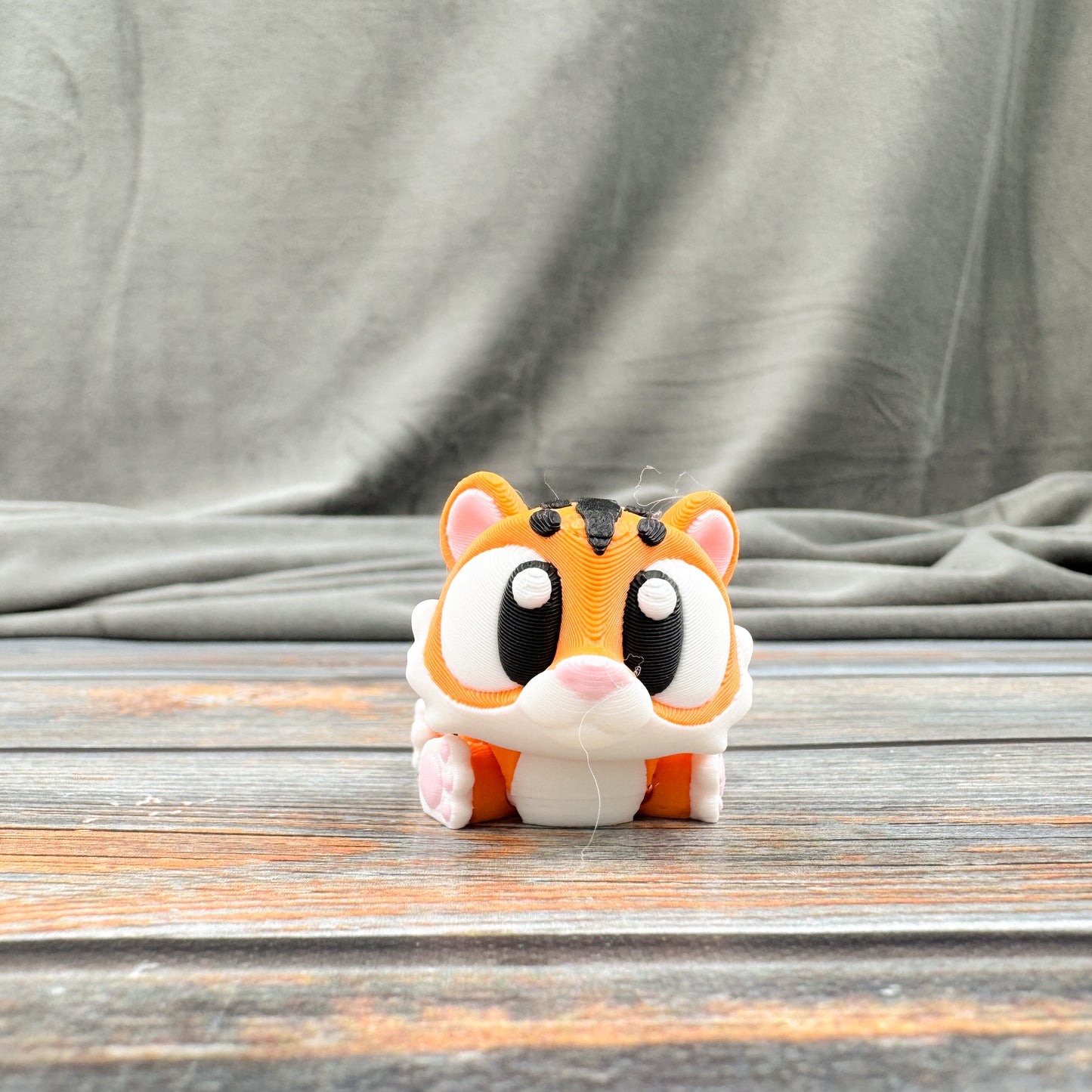 Tiger Articulated 3D Printed Fidget Figure