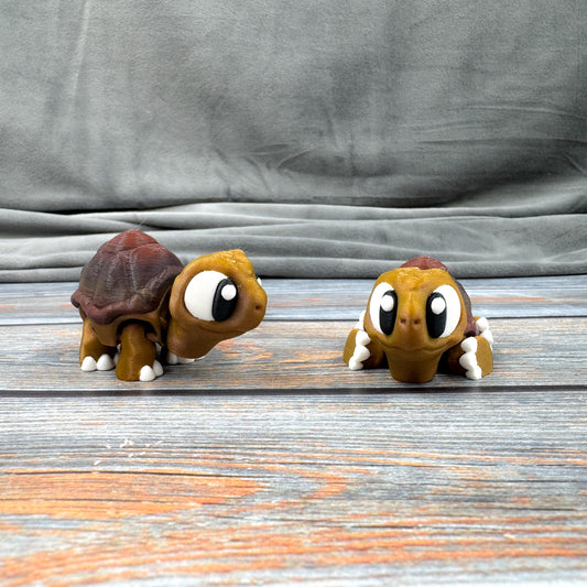Tortoise Articulated 3D Printed Fidget Figure