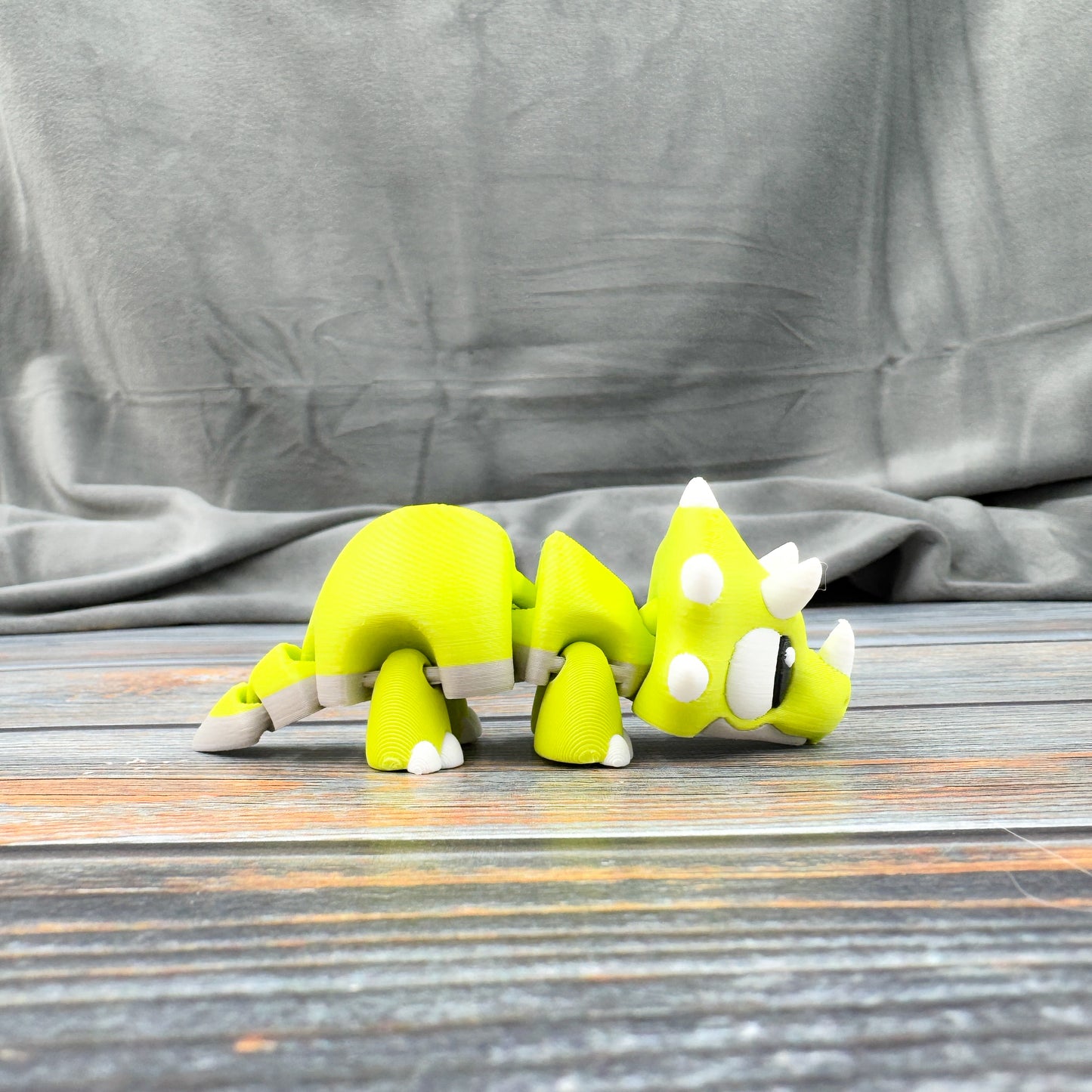 Triceratops 3D Printed Fidget Figure