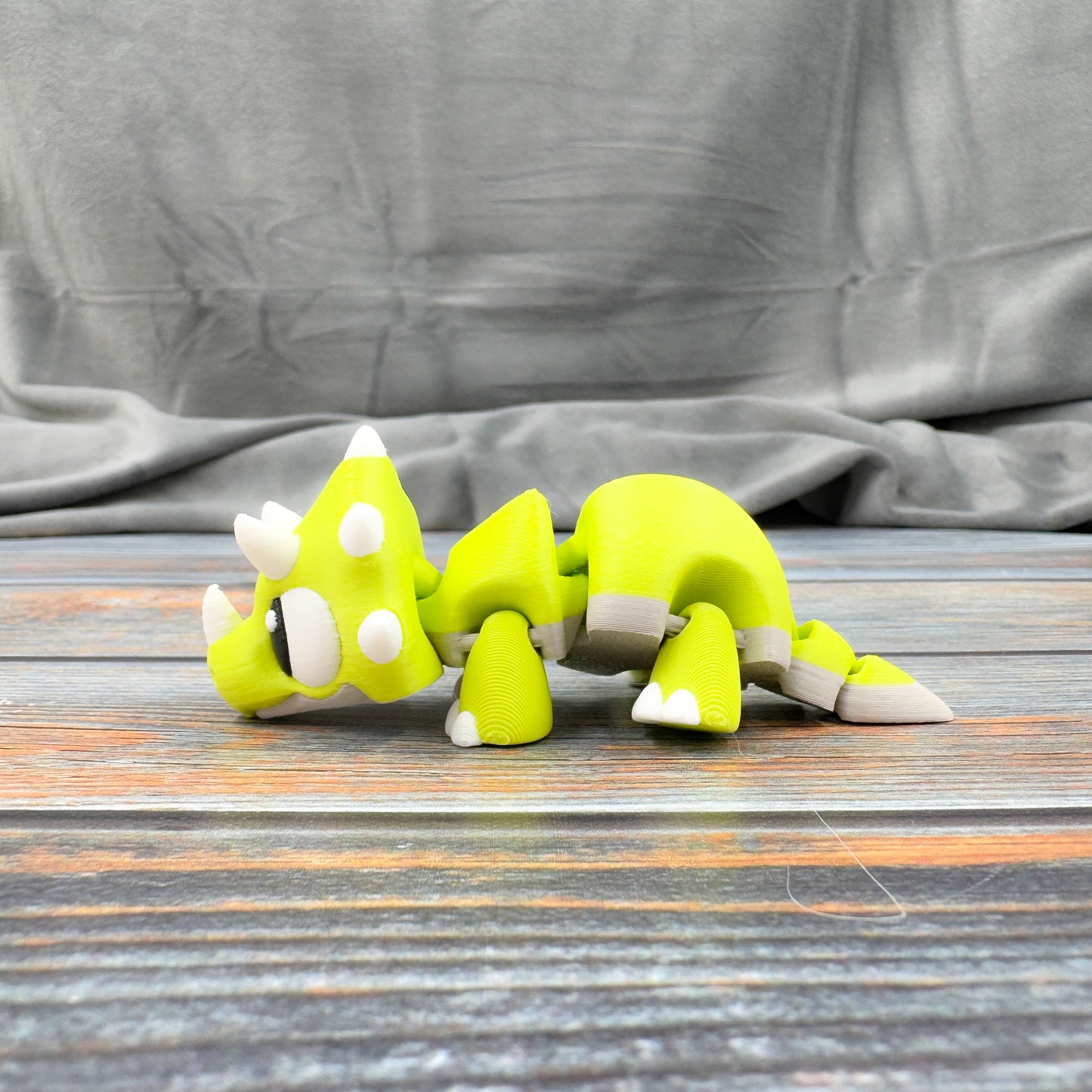 Triceratops 3D Printed Fidget Figure