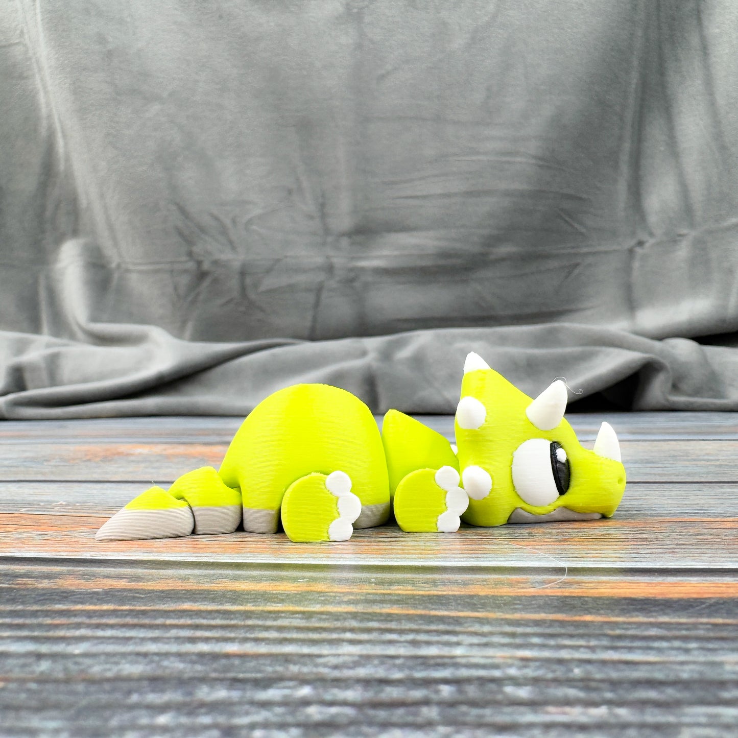 Triceratops 3D Printed Fidget Figure