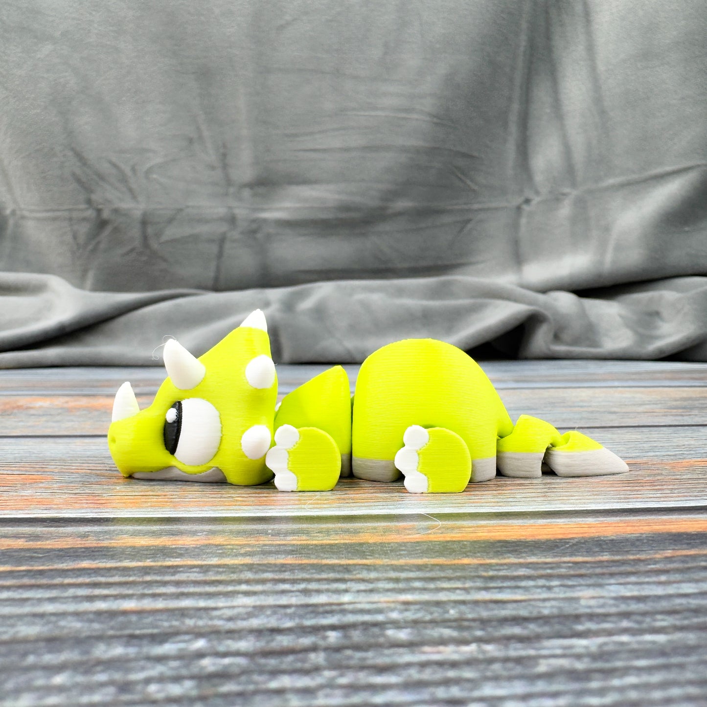 Triceratops 3D Printed Fidget Figure
